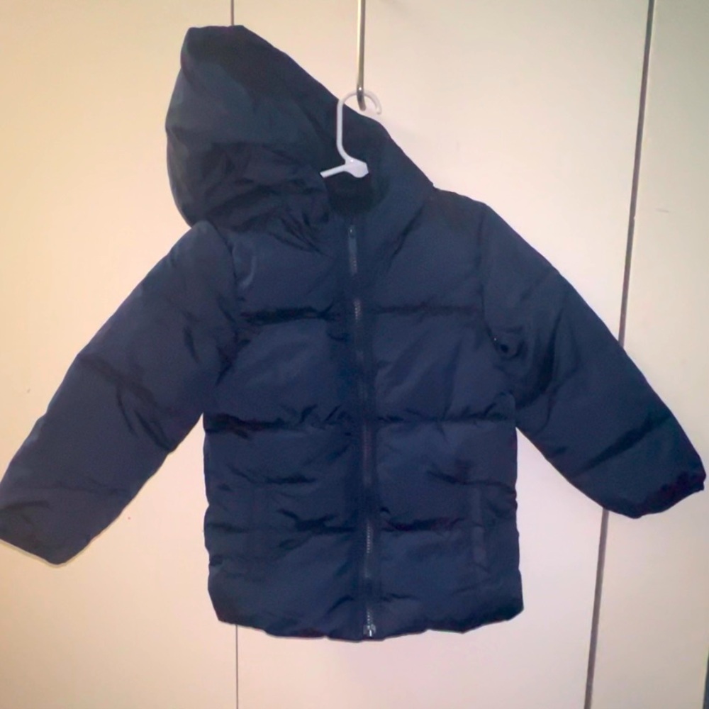 OLD NAVY HOODED PUFFER JACKET BOYS 5T